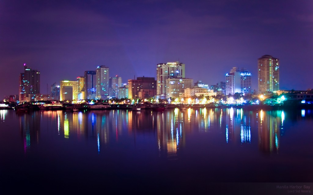 Manila city travel - Manila city skyline