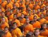 Thailand Monks Meditating